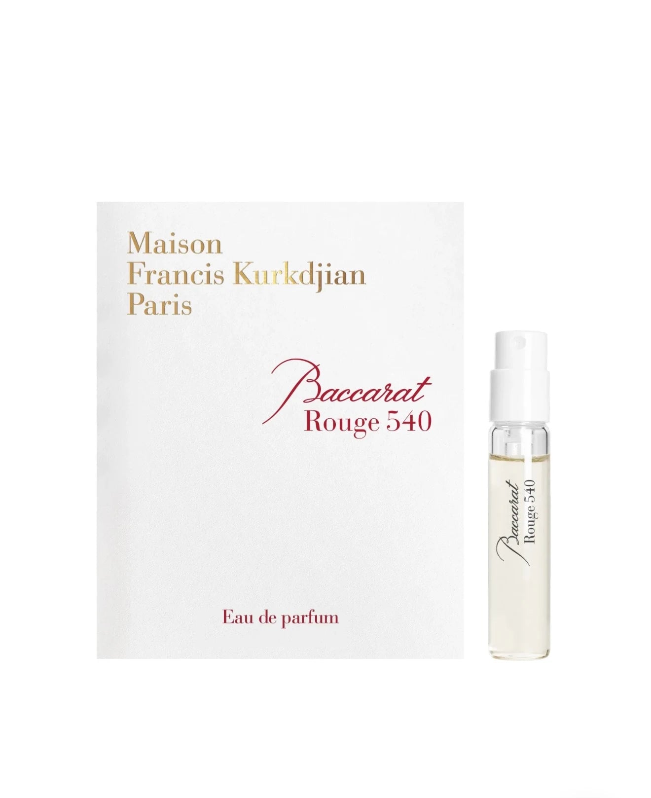 Baccarat Rouge 540 EDP — MFK | Sample 2ml