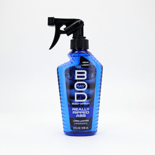 Bod Man Really Ripped Abs by Parfums De Coeur, 8oz Fragrance Body Spray men
